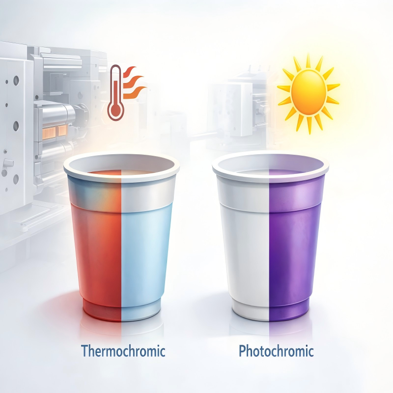 Thermochromic & Photochromic Pigments for Injection Molding Applications in Saudi Arabia